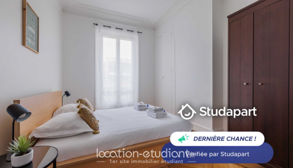 Logement tudiant Location T2 Meublé Paris 19me arrondissement (75019)