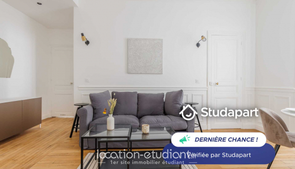 Logement tudiant T2 à Paris 19me arrondissement (75019)