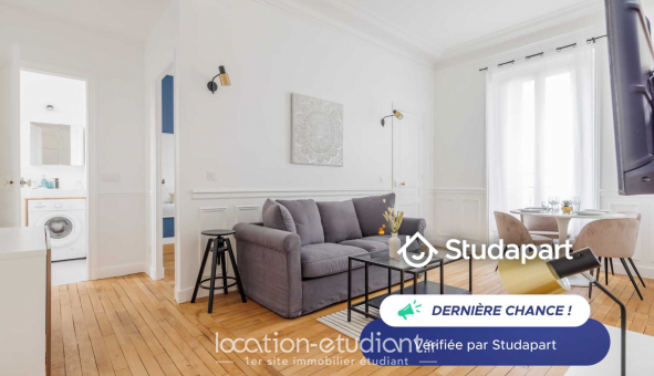 Logement tudiant T2 à Paris 19me arrondissement (75019)