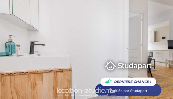 Logement tudiant T2 à Paris 19me arrondissement (75019)