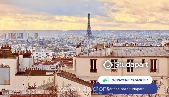 Logement tudiant T2 à Paris 20me arrondissement (75020)