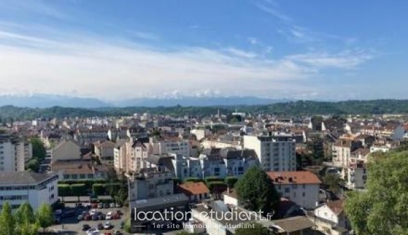 Logement tudiant T2 à Pau (64000)