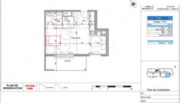 Logement tudiant T2 à Perrigny ls Dijon (21160)