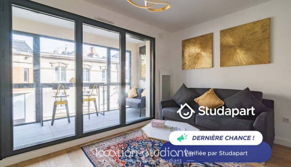 Logement tudiant T2 à Reims (51100)