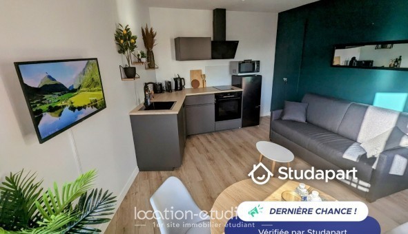 Logement tudiant T2 à Rouen (76100)