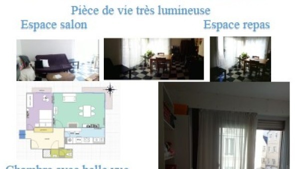 Logement tudiant T2 à Rouen (76100)