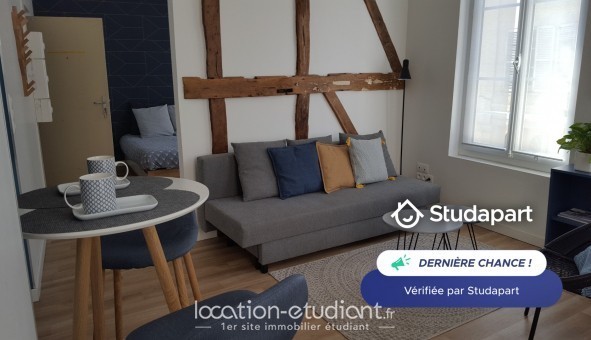 Logement tudiant T2 à Rouen (76100)