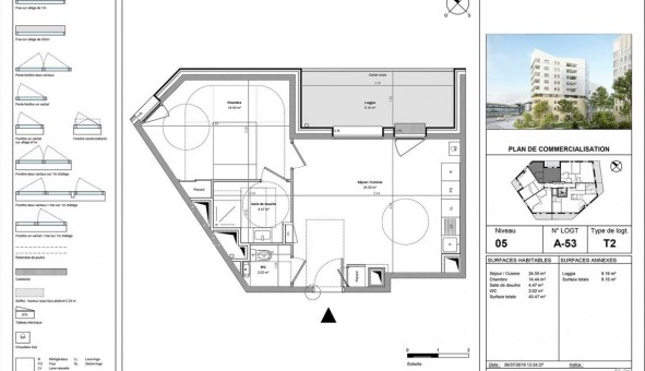 Logement tudiant T2 à Saint Nazaire (44600)