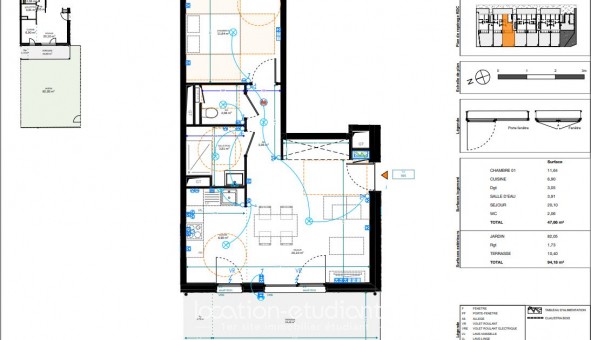 Logement tudiant T2 à Strasbourg (67000)