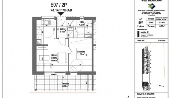 Logement tudiant T2 à Strasbourg (67000)