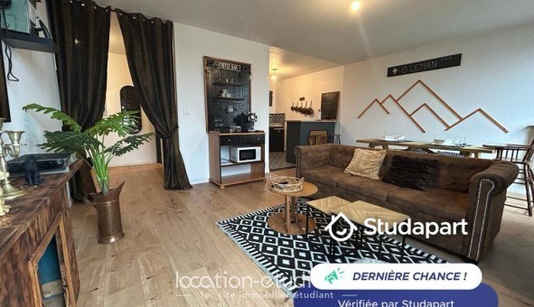 Logement tudiant T2 à Thonon les Bains (74200)