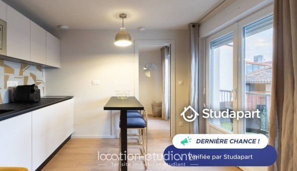 Logement tudiant T2 à Toulouse (31500)