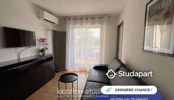 Logement tudiant T2 à Vallauris (06220)