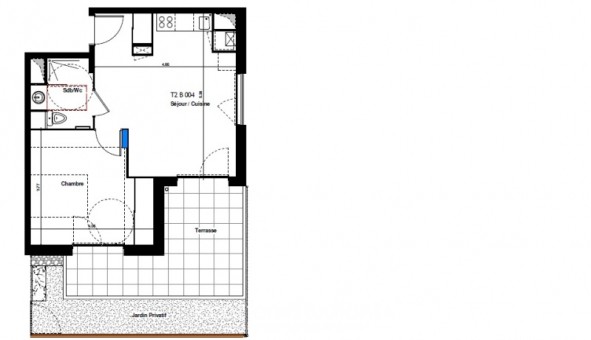 Logement tudiant T2 à Villefranche sur Sane (69400)