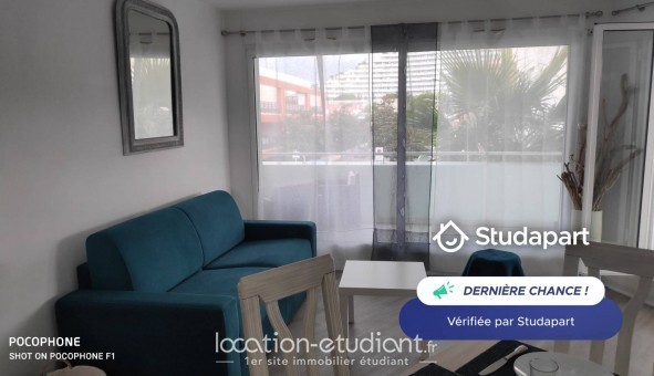 Logement tudiant Location T2 Meublé Villeneuve Loubet (06270)