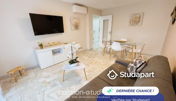 Logement tudiant T3 à Antibes (06160)