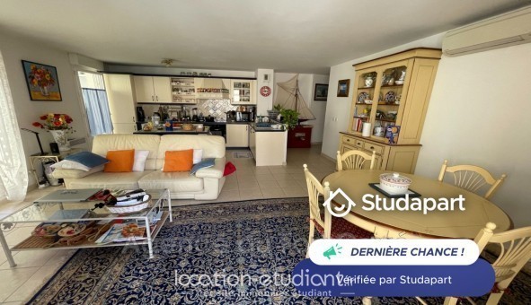 Logement tudiant T3 à Antibes (06160)