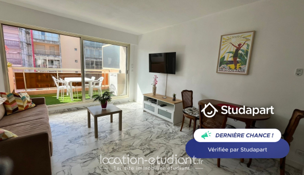 Logement tudiant Location T3 Meublé Antibes (06160)