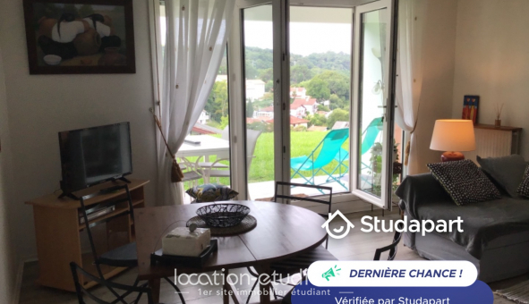 Logement tudiant T3 à Biarritz (64200)