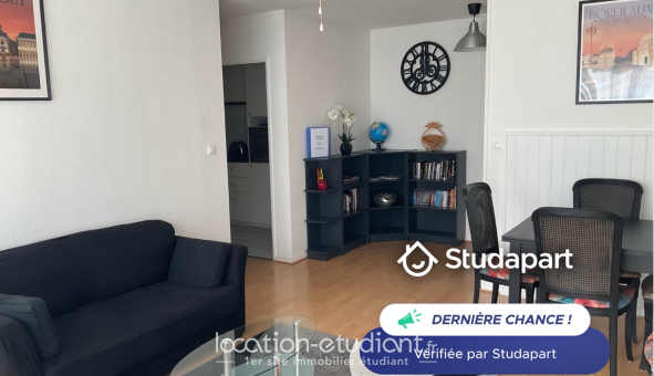 Logement tudiant T3 à Bordeaux (33300)