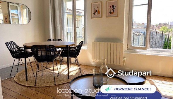 Logement tudiant T3 à Bordeaux (33300)