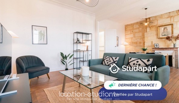 Logement tudiant Location T3 Meublé Bordeaux (33300)