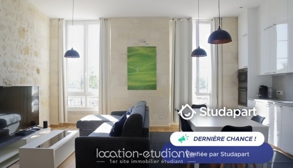 Logement tudiant Location T3 Meublé Bordeaux (33300)