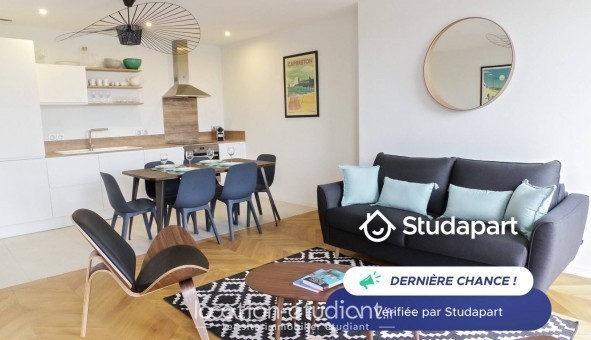 Logement tudiant Location T3 Meublé Bordeaux (33300)