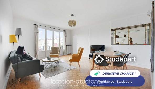 Logement tudiant T3 à Boulogne Billancourt (92100)