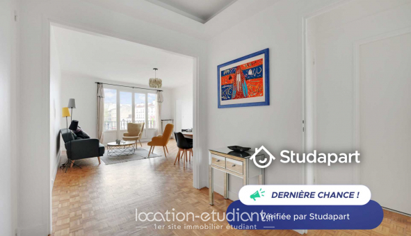 Logement tudiant T3 à Boulogne Billancourt (92100)