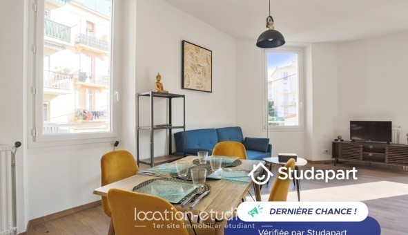 Logement tudiant T3 à Cannes (06400)