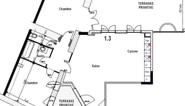 Logement tudiant T3 à Chteauneuf du Pape (84230)