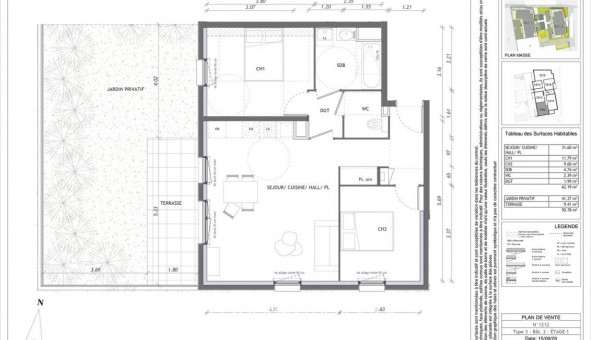 Logement tudiant T3 à Clermont Ferrand (63000)