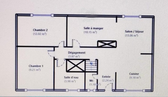 Logement tudiant T3 à Cugnaux (31270)