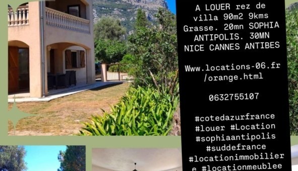 Logement tudiant T3 à Le Bar sur Loup (06620)