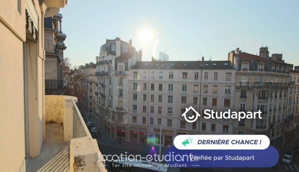 Logement tudiant T3 à Lyon 6me arrondissement (69006)