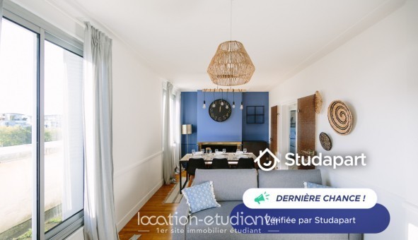 Logement tudiant T3 à Nantes (44200)