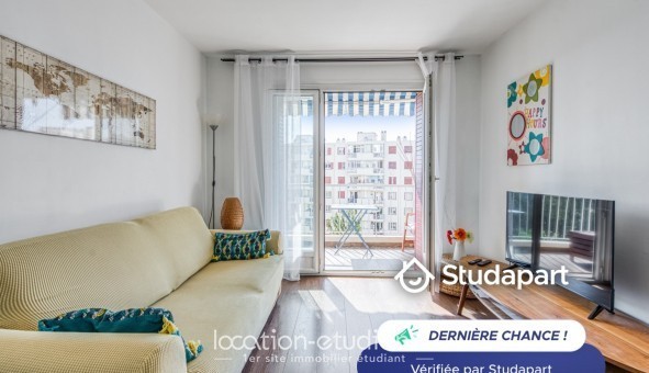 Logement tudiant T3 à Nice (06100)