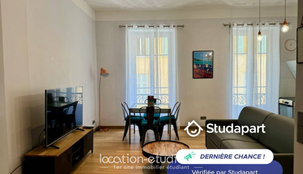 Logement tudiant Location T3 Meublé Nice (06100)