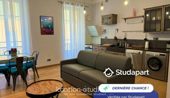 Logement tudiant T3 à Nice (06100)