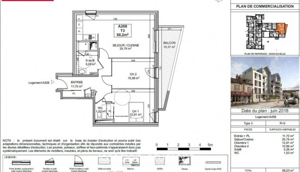 Logement tudiant T3 à Orlans (45100)