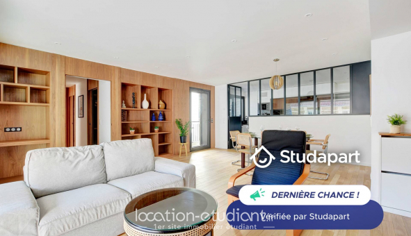 Logement étudiant Location T3 Meublé Pantin (93500)