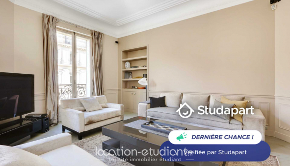 Logement tudiant Location T3 Meublé Paris 08me arrondissement (75008)
