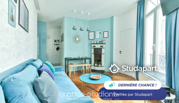 Logement tudiant T3 à Paris 09me arrondissement (75009)