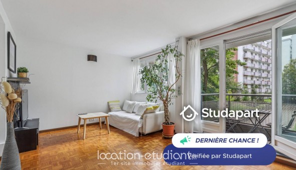 Logement tudiant Location T3 Meublé Paris 13me arrondissement (75013)