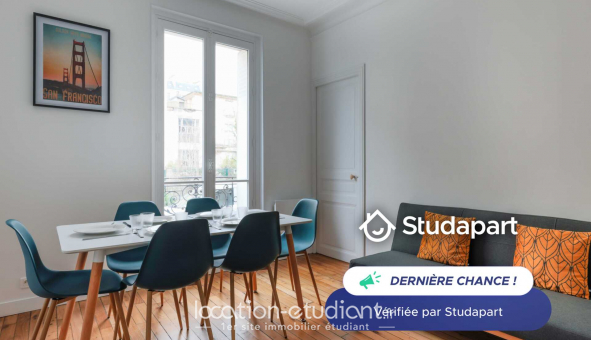 Logement tudiant T3 à Paris 14me arrondissement (75014)