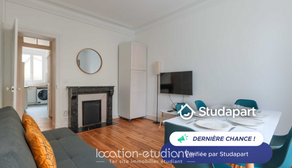 Logement tudiant T3 à Paris 14me arrondissement (75014)