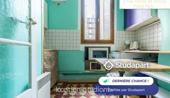 Logement tudiant T3 à Paris 14me arrondissement (75014)