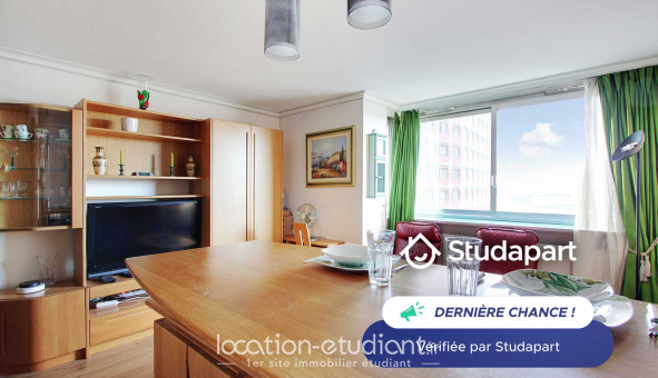 Logement tudiant T3 à Paris 15me arrondissement (75015)