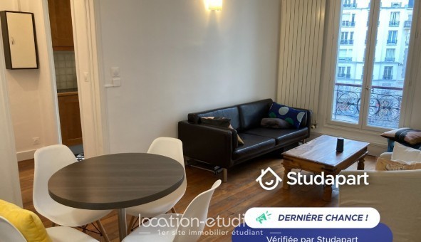 Logement tudiant T3 à Paris 16me arrondissement (75016)